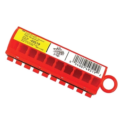 3M 7000006035 ScotchCode Wire Marking Tapes, 0-9, Polyester Film in Dispenser, 96 in