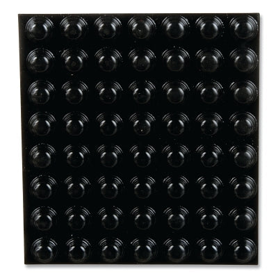 3M 7000001880 Bumpon Protective Product, SJ5003, Circular Hemishpere, Polyurethane, 0.44 in L x 0.2 in W x 0.2 in, Black