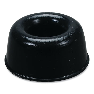 3M 7000001881 Bumpon Protective Product, SJ5009, Cylindrical with Concave Top, Polyurethane, 0.88 in dia, 0.402 in H, Black