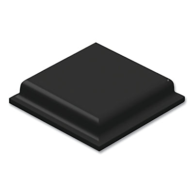 3M 7000001895 Bumpon Protective Product, SJ5007, Square-Tapered with Flat Top, Polyurethane, 0.41 in L x 0.41 in W x 0.098 in H, Black