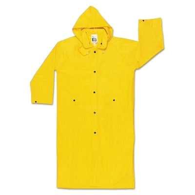 MCR Safety 300CXL Wizard Raincoat 0.28 mm PVC/Nylon Yellow X-Large