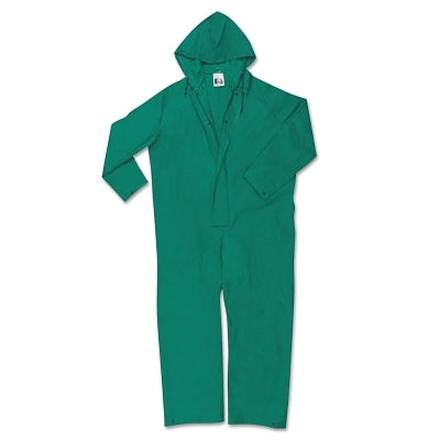 MCR Safety 3881XL 3881 Dominator Coverall, 0.42 mm, PVC/Poly/PVC, Green, X-Large