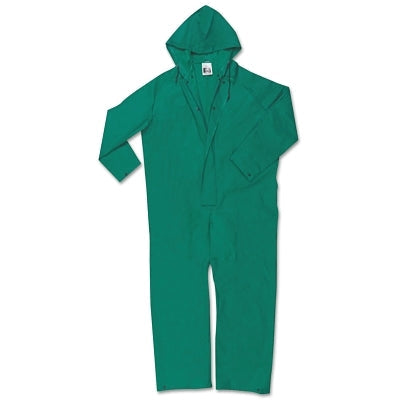 MCR Safety 3881X2 3881 Dominator Coverall, 0.42 mm, PVC/Poly/PVC, Green, 2X-Large