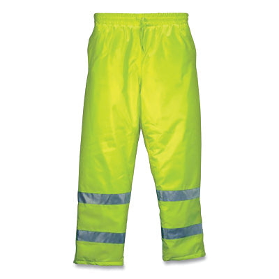 MCR Safety BMRCL3LXL Luminator Hi-Vis Insulated Jacket, Polyester, Fluorescent Lime, X-Large