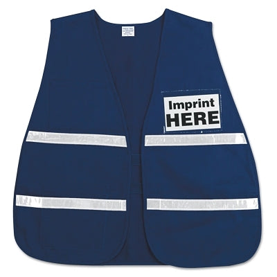 MCR Safety ICV203 Incident Command Vest, Universal, Blue