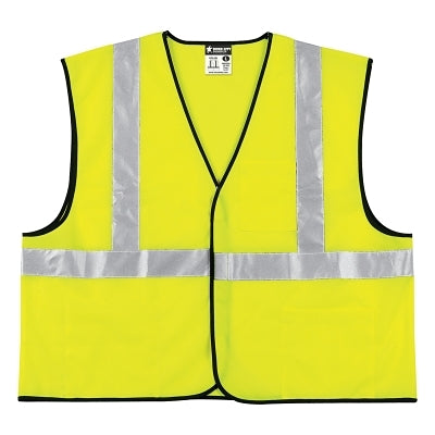MCR Safety VCL2SLXL LIME GREEN CLASS 2 ECONOMY VEST X-LARGE