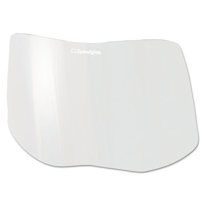 3M 7000127155 Speedglas 9100 Series Replacement Part, Outside Protection Plate, 10.6 in x 5 in, Clear, 50 EA/CA