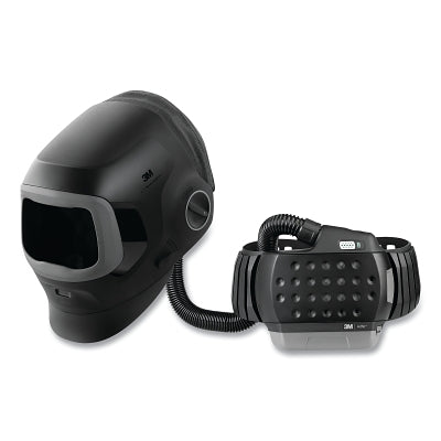 3M 7100312636 Speedglas G5-03 Welding Helmet with Adflo PAPR Assembly, No ADF, Black
