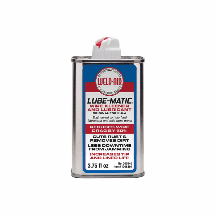 Weld-Aid Lube-Matic Wire Kleener and Lubricant, 3.75 oz Can