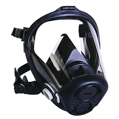 Honeywell North RU65001S RU6500 Full Face Respirator, Small, Resists Particulates, Chemical, Contamination, Silicone/Polycarbonate