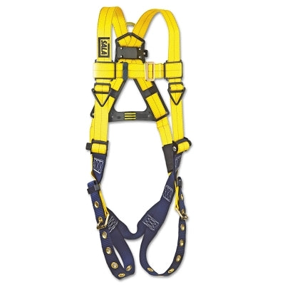 3M DBI-SALA 1101253 Delta Vest Safety Harness, Back D-Ring, Yellow/Navy, 2X-Large
