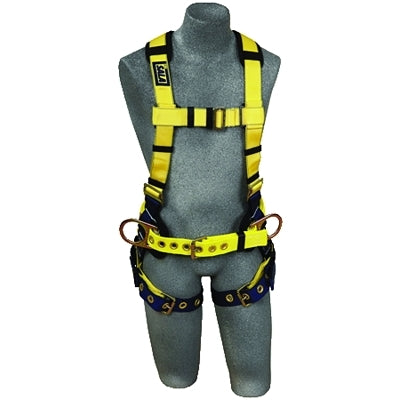 3M DBI-SALA 1101654 Delta Construction Style Harness, (2) Waist D-Rings, Back D-Ring, Medium