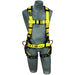 3M DBI-SALA 1101654 Delta Construction Style Harness, (2) Waist D-Rings, Back D-Ring, Medium
