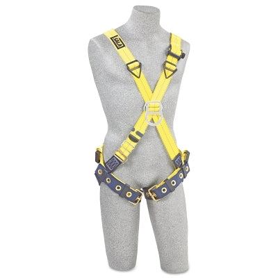 3M DBI-SALA 1102950 Delta Cross Over Climbing Harness, Back/Front D-Rings, Universal, Tongue
