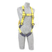3M DBI-SALA 1103321 Delta Vest Style Harness with Back D-Rings, Pass-Through Buckle Legs, Universal