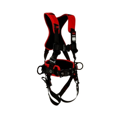 3M Protecta 1161310 Construction Style Positioning Harness, Back and Side D-Rings, X-Large