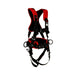 3M Protecta 1161310 Construction Style Positioning Harness, Back and Side D-Rings, X-Large