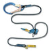3M DBI-SALA 1234090 Trigger X Adjustable Rope Positioning Lanyard, Blue, 6 ft, 310 lb Capacity, Rebar Hook