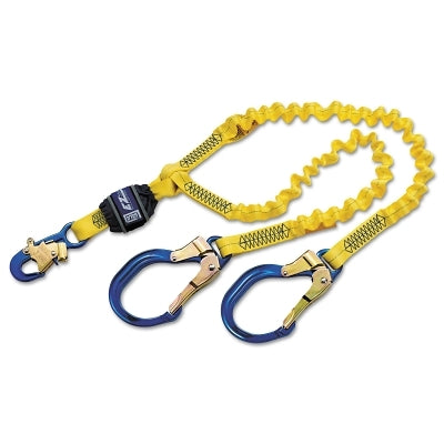 3M DBI-SALA 1246193 EZ-Stop 100 Tie-Off Shock Absorbing Lanyard, 6 ft, Elastic, 310 lb