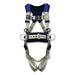 3M DBI-SALA 1401111 ExoFit X100 Comfort Construction Positioning Safety Harness, Back/Hip D-Rings, Medium, Quick Connect/Tongue Buckle