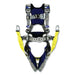 3M DBI-SALA 1402117 ExoFit X200 Comfort Oil and Gas Climbing/Suspension Safety Harness, Back/Hip D-Rings, Large, Tongue Buckle/Quick Connect