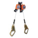 3M DBI-SALA 3500281 Nano-Lok Edge Self-Retracting Lifeline, 6 ft, Rebar Snap Hook, 420 lb, 2 Legs, Galvanized Cable