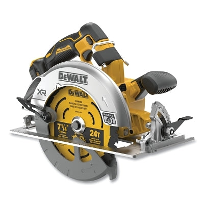 DeWalt DCS590B 20V MAX* XR Brushless Cordless Circular Saw, 20 V, 7-1/4 in Blade dia, 5/8 in dia Arbor, 5500 RPM, Tool Only