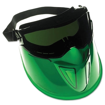 KleenGuard 18631 Full Face Shield, IRUV 3.0 Anti-Fog Lens, Black Frame