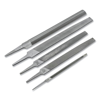 Crescent/Nicholson 22040NNN 5-Pc General Purpose File Set, 6 in, 8 in, 10 in, Pouch