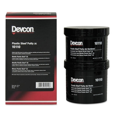 Devcon 10110 Plastic Steel Putty (A) Kit, 1 lb