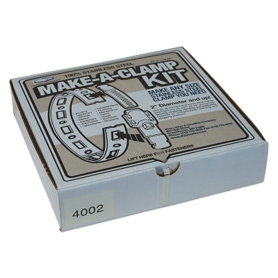 Dixon Valve 4002 Make-A-Clamp Kit, 1/2" X 50', Stainless Steel 301