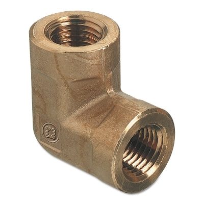 Western Enterprises BEL8HP Pipe Thread Elbows  Connector  3 000 PSIG  Brass  1/2 in (NPT)