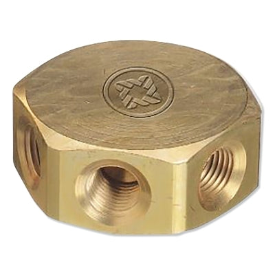 Western Enterprises MB6 Manifold Block  Brass