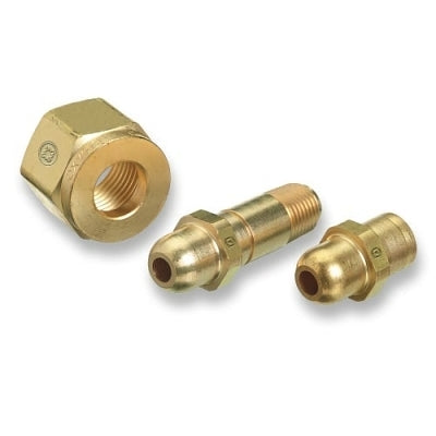 Western Enterprises SS63 Regulator Inlet Nipples  Oxygen  1/4"(NPT)  2 1/2"  Stainless Steel  CGA-540