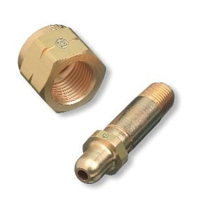 Western Enterprises SS83 Regulator Inlet Nipples  Hydrogen;Natural Gas  1/4"(NPT)  2 1/2"  SS  CGA-350