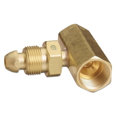 Western Enterprises T92CV Manifold Coupler Tees, Coupler w/Check Valve, Brass, Argon/Helium/Nitrogen