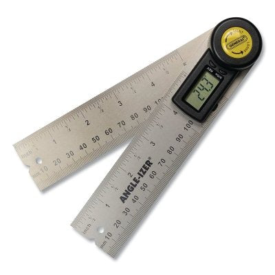 General Tools 822 Angle-izer Digital Angle Finder  5 in  Stainless Steel