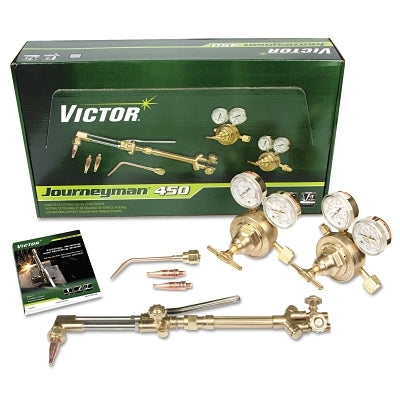 Victor 3840807 Journeyman 450 Heavy Duty Cutting and Welding System, Oxygen/Acetylene