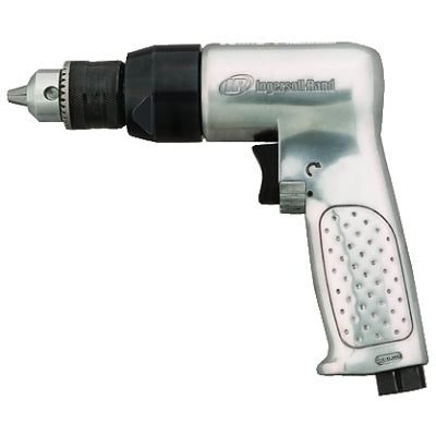 Ingersoll Rand 7802RA Pneumatic Drills, 3/8 in Chuck, 1/2 hp, 2,000 rpm