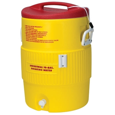 Igloo 48154 Heat Stress Solution Water Coolers, 10 Gallon, Red and Yellow