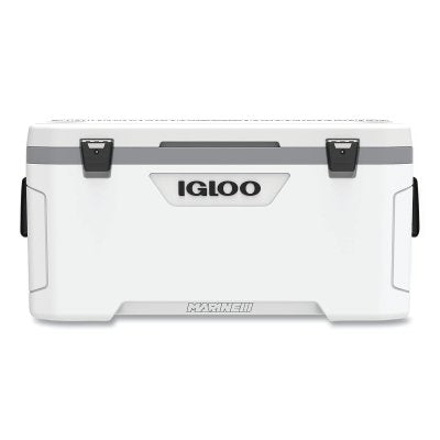 Igloo 49548 Latitude Marine Ultra Series Cooler, 100 qt, Moonscape Gray/White