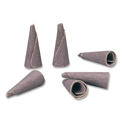 Standard Abrasives 7100139933 A/O Tapered Cone Point, 1 in dia, P120 Grit, K-110