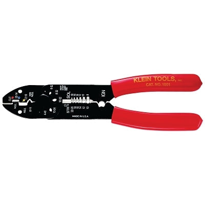 Klein Tools 1001 Multi-Purpose Electrician's Tool  8-1/2 in L  10 AWG to 26 AWG  Red Handle