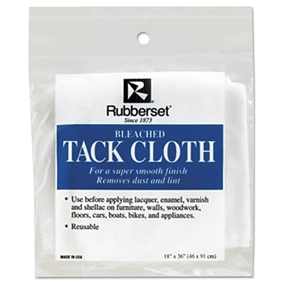 Rubberset 115829000 Tack Cloth, 18 in W x 36 in L, Cotton