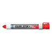 Markal 28882 Quik Stik+ Oily Surface Solid Paint Marker, 1/2 in Dia. x 6 in L, Red