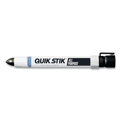 Markal 61050 Quik Stik All Purpose Solid Paint Marker, Black