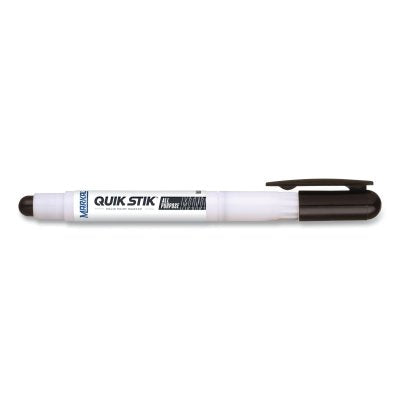 Markal 61129 Quik Stik All Purpose Mini Solid Paint Marker, 3/8 in x 4.625 in L, Black