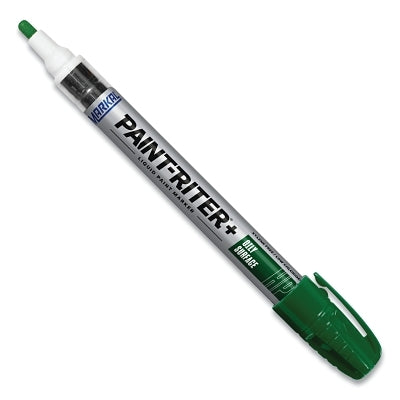 Markal 96966 Paint-Riter+ Oily Surface Paint Marker, 1/8 in Medium Tip, Green