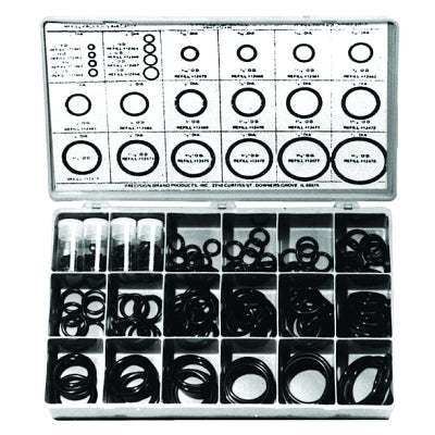 Precision Brand 12930 O-Ring Assortments, Buna-N, 300 pieces