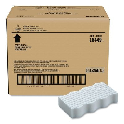 Mr. Clean PGC16449 Magic Eraser Extra Durable, 4.6 in H x 2.4 in W, 0.7 in Thick, White